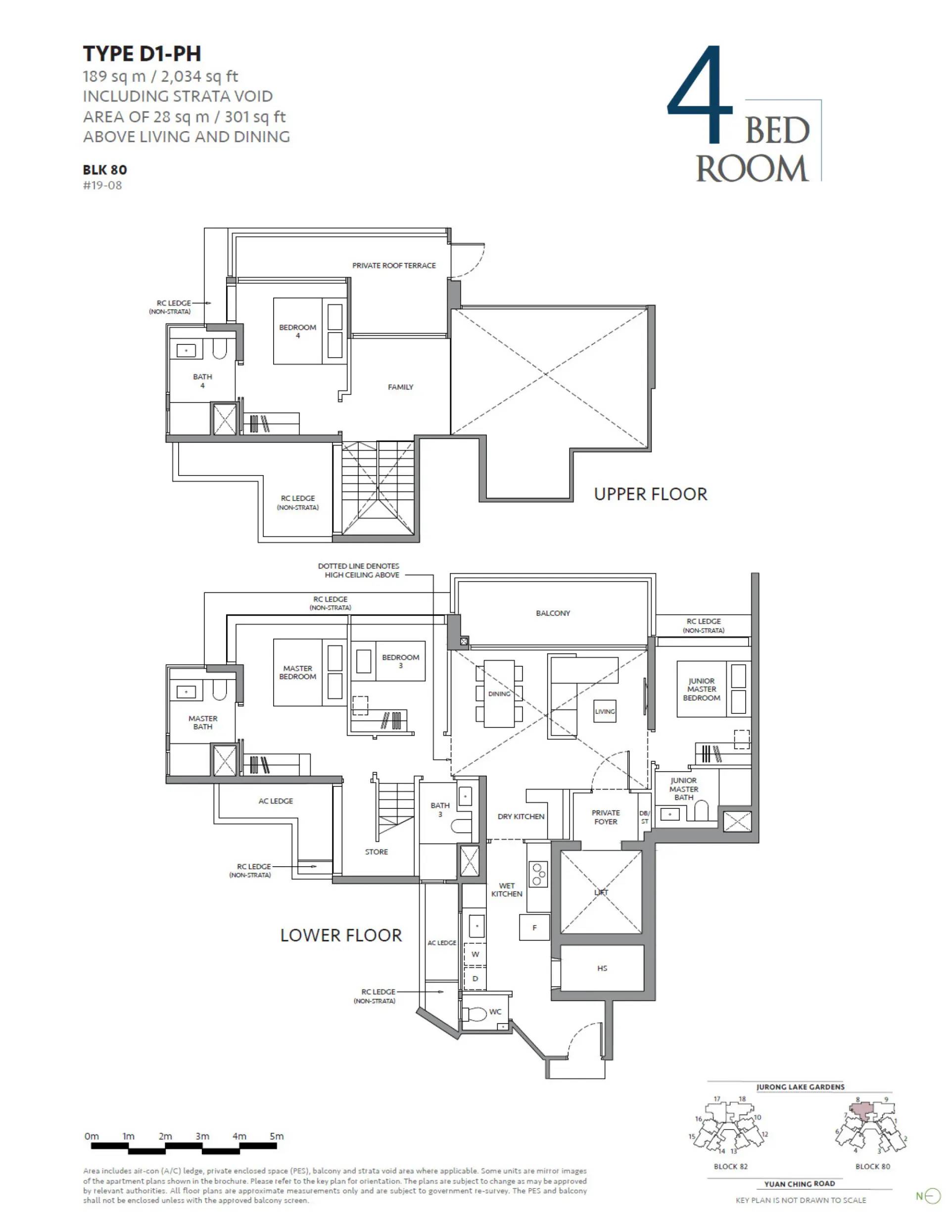 The Lakegarden Residences floorplan